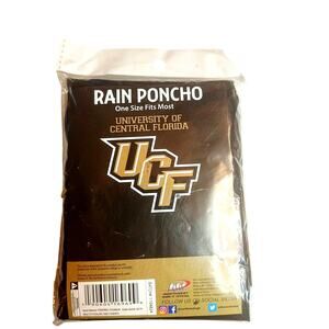 UCF Knights Hooded Poncho NCAA Licensed Knights Football New